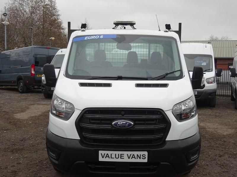 Used Ford Transit 130 HP (95 kW) 2022 White Cabriolet