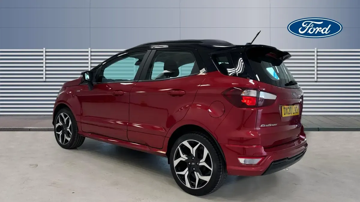 Used Ford Ecosport ST-Line 125 HP (91 kW) 2020 Red SUV