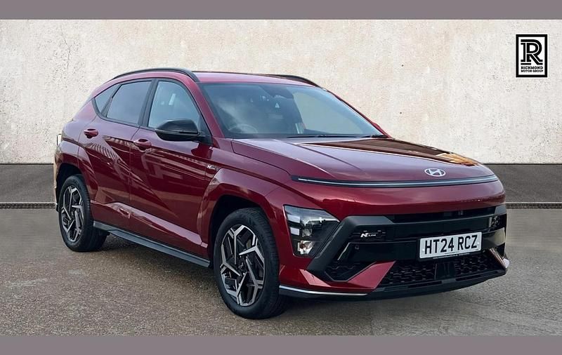 Used Hyundai Kona N Line 120 HP (88 kW) 2024 Red SUV