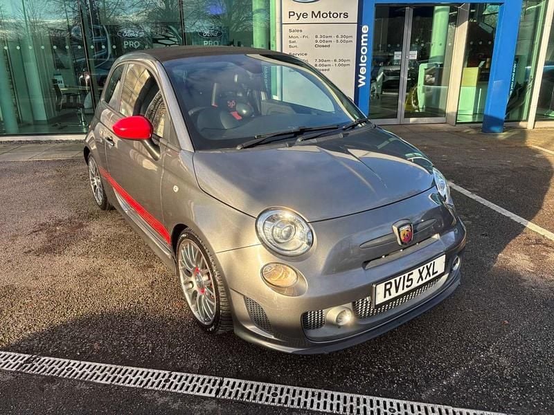 Grey Used 2015 Abarth 595 Competizione Cabriolet | £7,995 (Good price) - Image 1/4