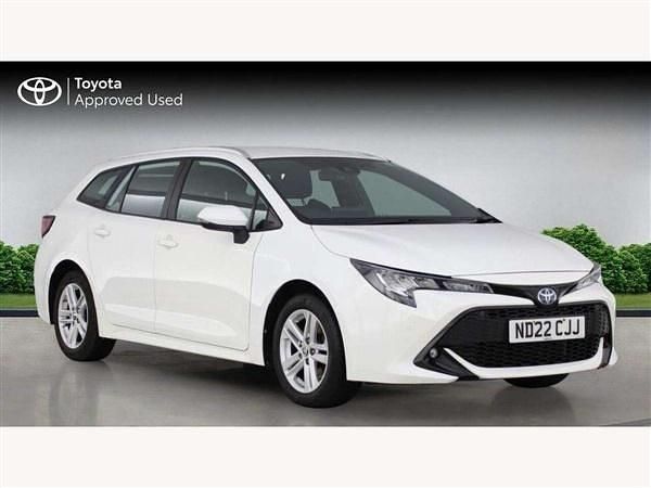 White Used 2022 Toyota Corolla Sport Estate | £18,791 (Fair price) - Image 1/4