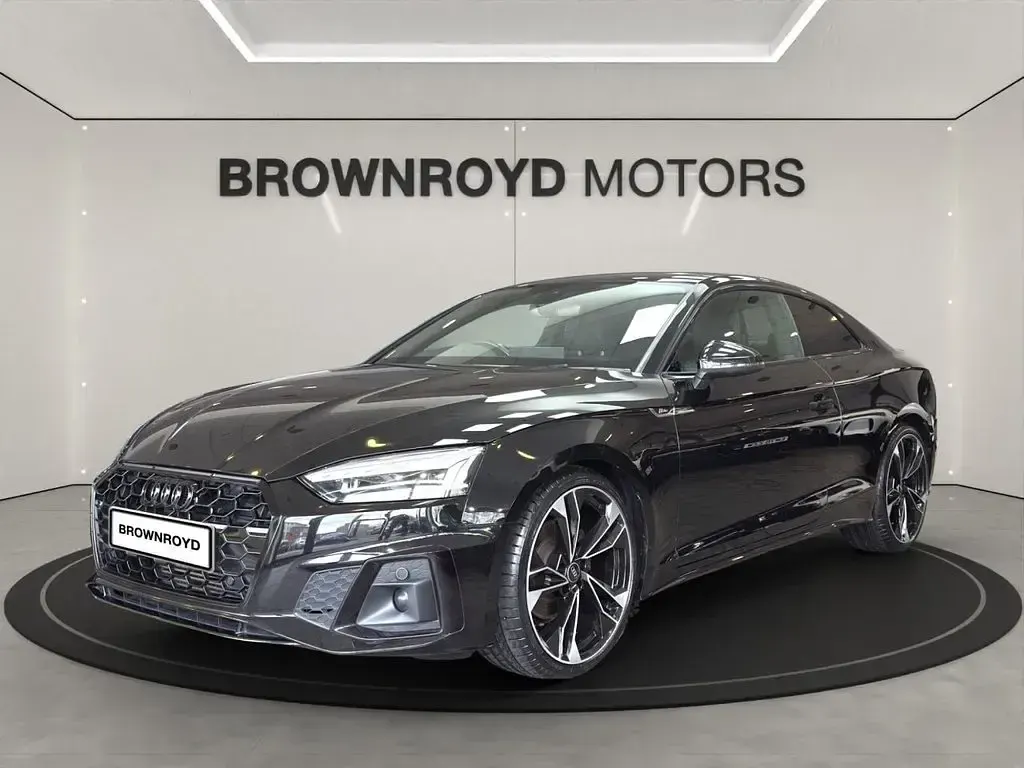 Used Audi A5 Design 150 HP (110 kW) 2021 Black Coupe