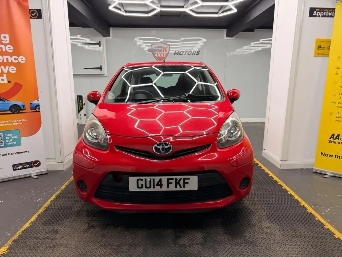 Used Toyota Aygo 2014 Red Hatchback