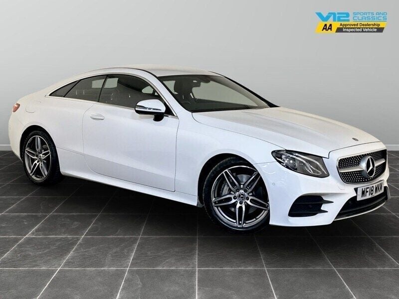 White Used 2018 Mercedes E300 AMG line Coupe | £16,995 (Super price) - Image 1/2