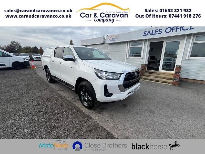 White Used 2021 Toyota HiLux Pickup | £15,850 (Super price) - Image 1/4