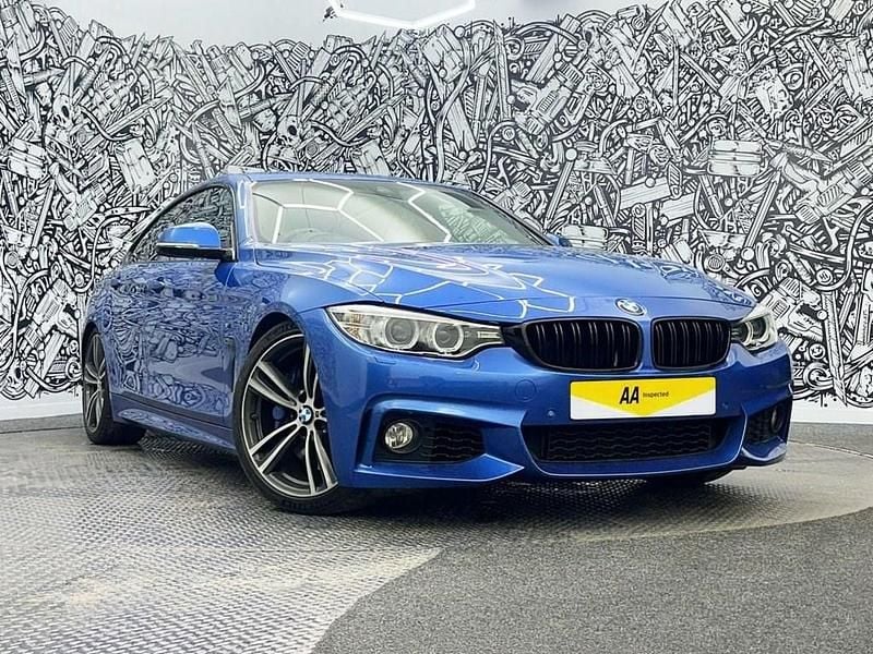 Used BMW 440 M Sport 326 HP (239 kW) 2017 Blue Coupe