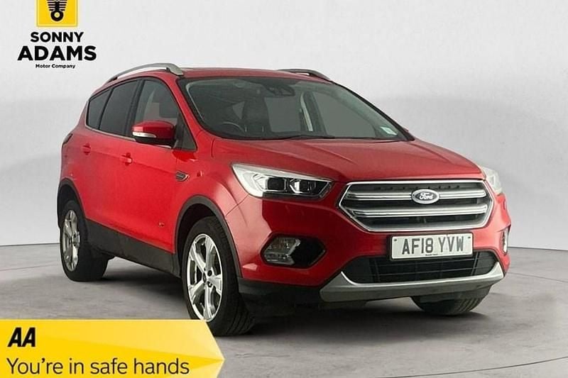 Red Used 2018 Ford Kuga Titanium X SUV | £10,990 (Good price) - Image 1/1