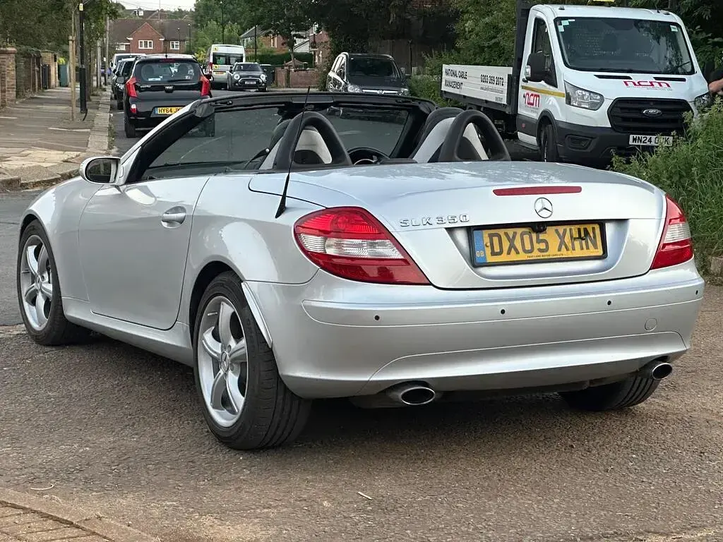 Used Mercedes SLK350 2006 Silver Cabriolet