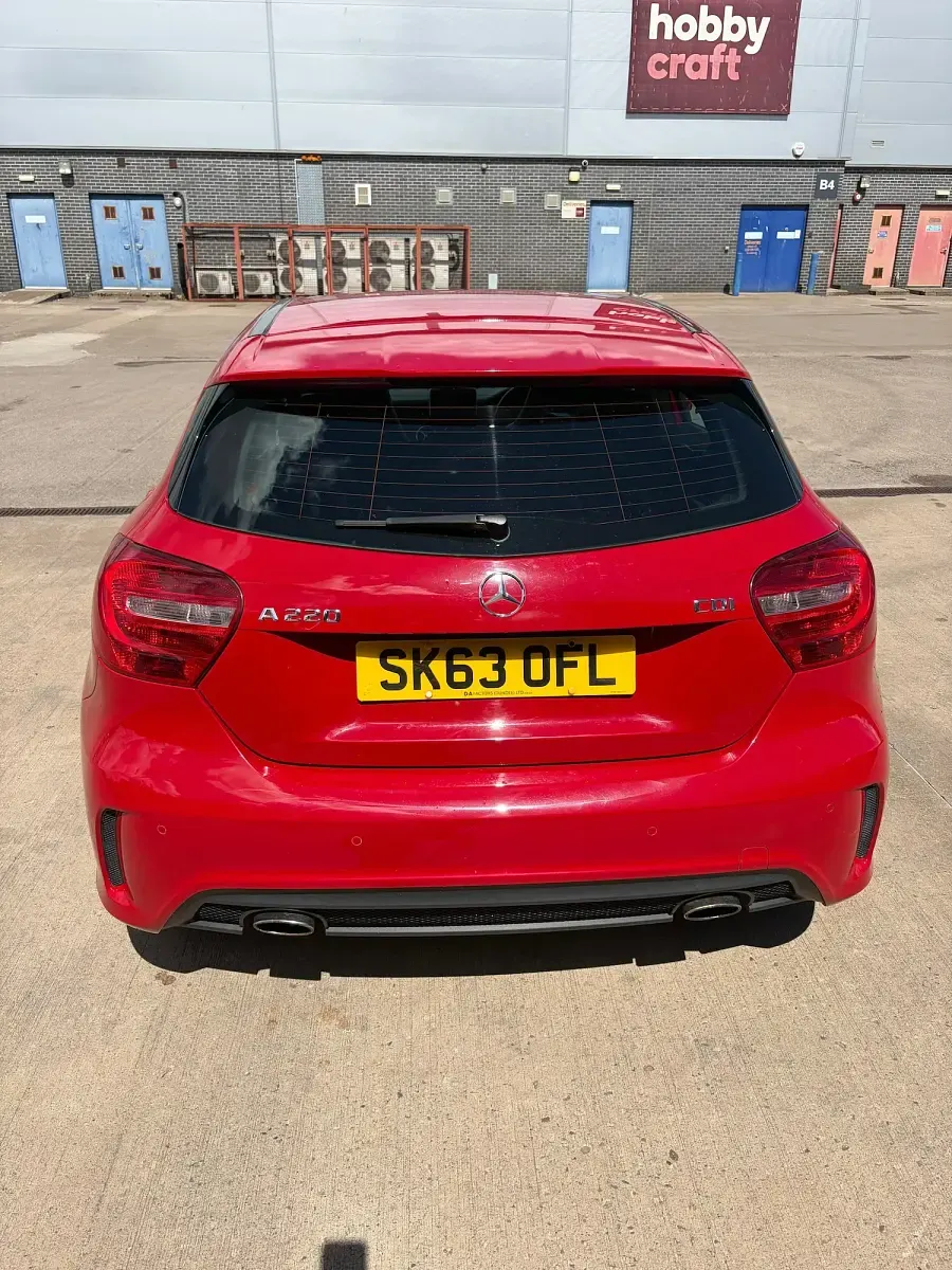 Used Mercedes A220 AMG 2013 Red Hatchback
