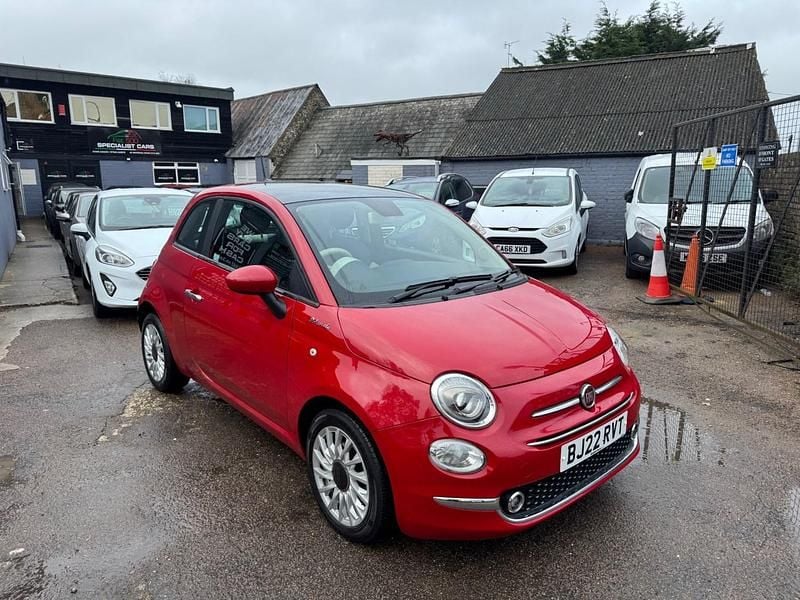 Used Fiat 500 Dolcevita 2022 Red Hatchback