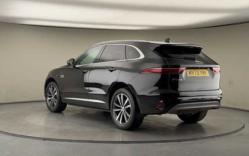 Used Jaguar F-Pace R-Dynamic 250 HP (183 kW) 2022 Santorini black SUV