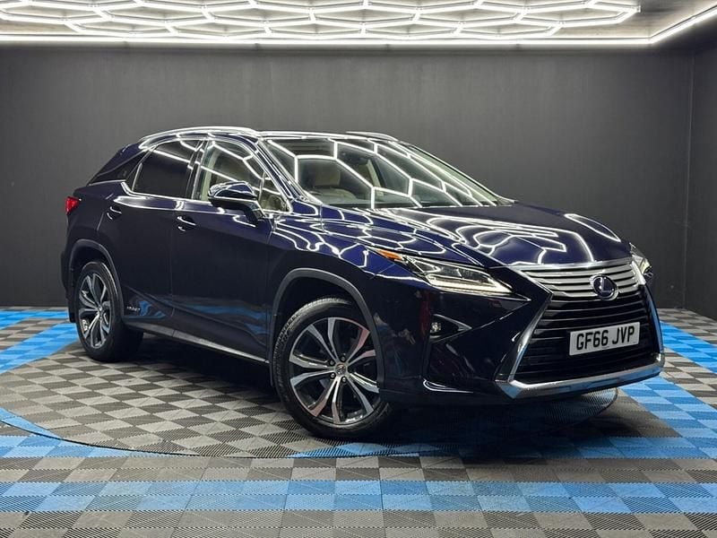 Blue Used 2016 Lexus RX450h Luxury Line SUV | £17,990 (Good price) - Image 1/4