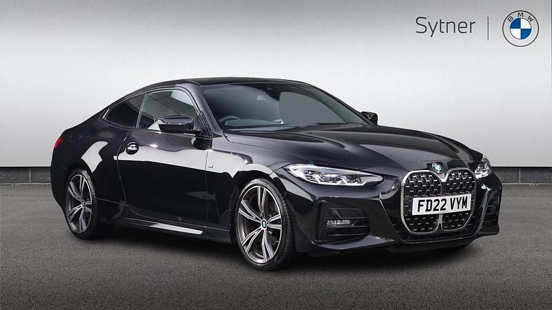Black Used 2022 BMW 420 M Sport Coupe | £28,500 (Fair price) - Image 1/4