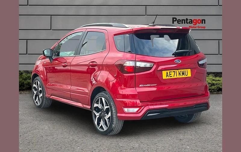 Used Ford Ecosport ST-Line 138 HP (101 kW) 2021 Red SUV