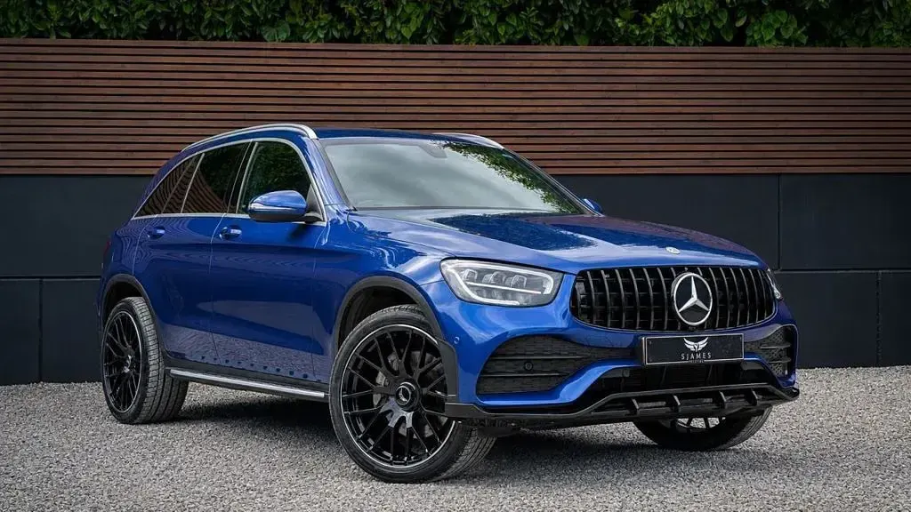 Used Mercedes GLC300 AMG Line Premium Plus 2019 Blue SUV