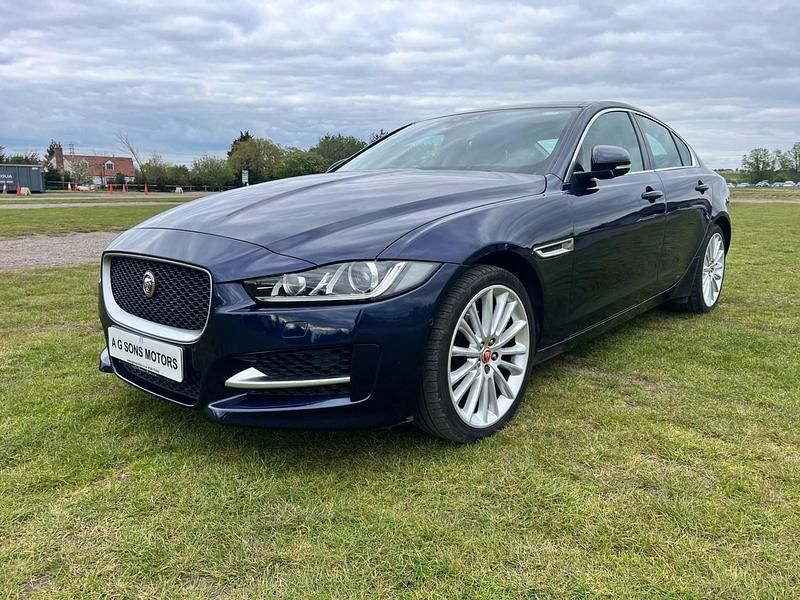 Used Jaguar XE Portfolio 2017 Blue Sedan