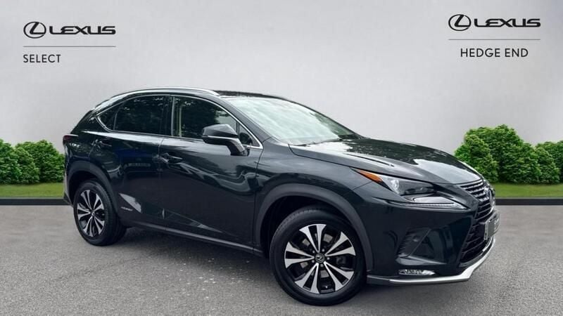 Graphite black Used 2021 Lexus NX300h SUV | £26,557 (Fair price) - Image 1/2