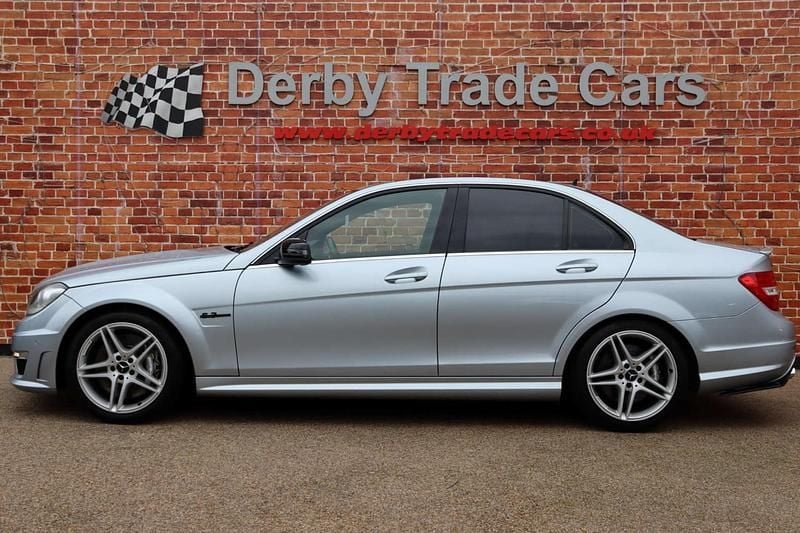 Used Mercedes C63 AMG AMG 2013 Silver Sedan