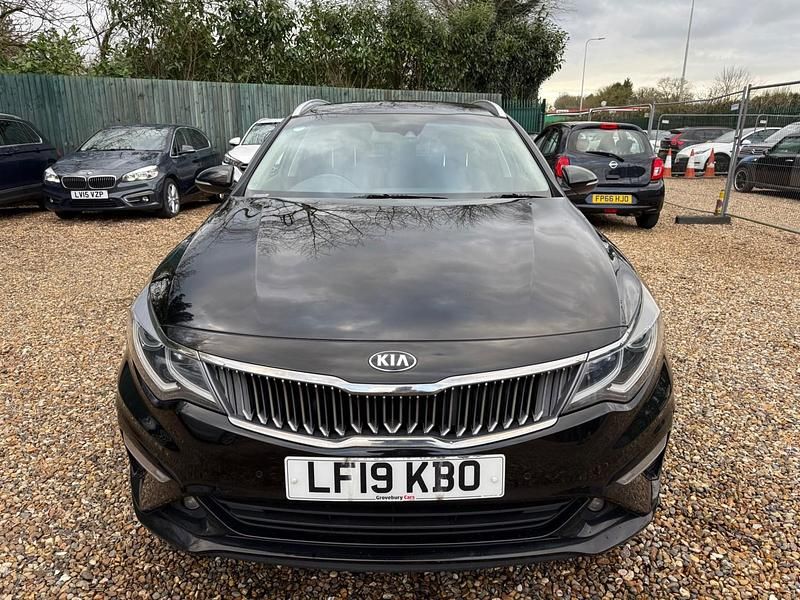 Used Kia Optima 136 HP (100 kW) 2019 Black Estate