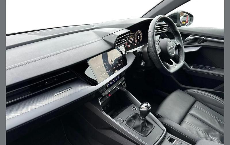 Used Audi A3 S-Line 147 HP (108 kW) 2024 Black Hatchback