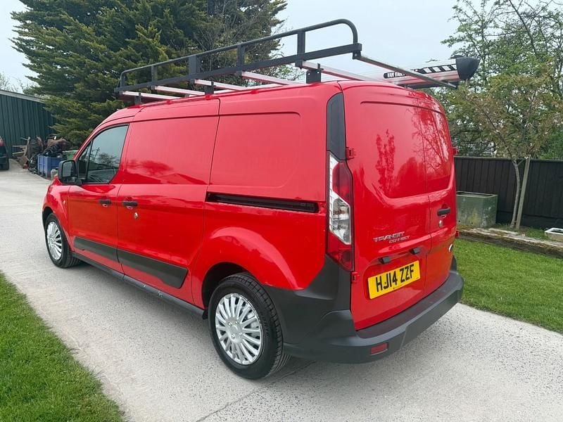 Used Ford Transit Connect 95 HP (69 kW) 2014 Red MPV