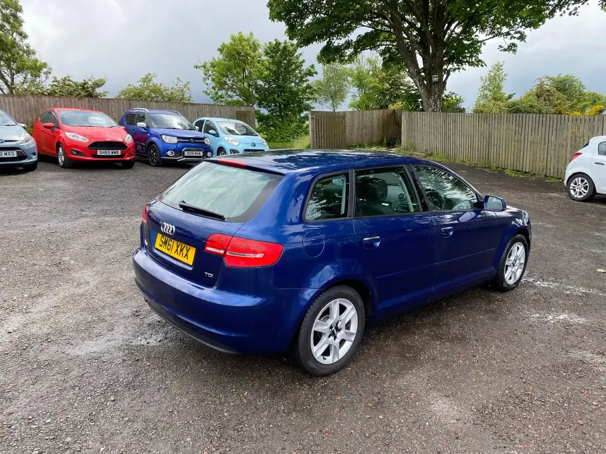 Used Audi A3 Sport 2012 Blue Hatchback