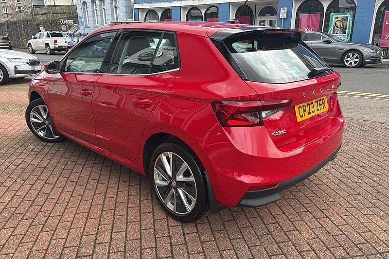 Used Skoda Fabia SE L 2023 Red Hatchback