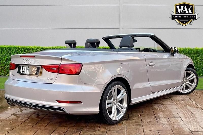 Used Audi Cabriolet S-Line 150 HP (110 kW) 2016 Grey Cabriolet