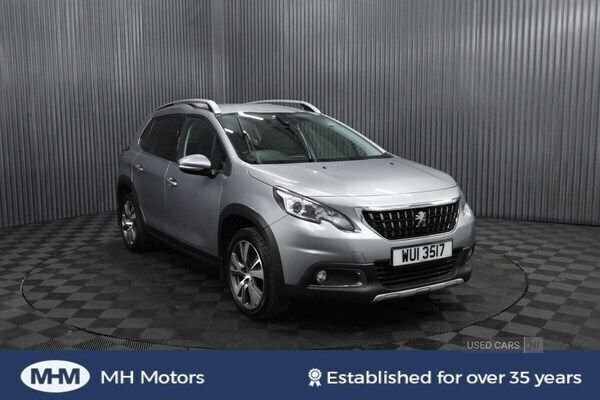 Grey Used 2017 Peugeot 2008 Allure SUV | £5,995 (Fair price) - Image 1/4
