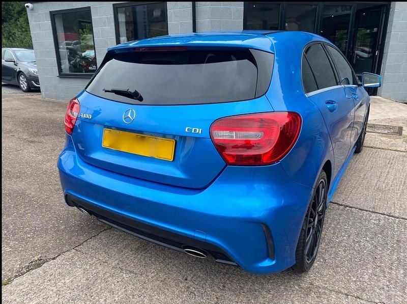 Used Mercedes A180 AMG 2013 Blue Hatchback