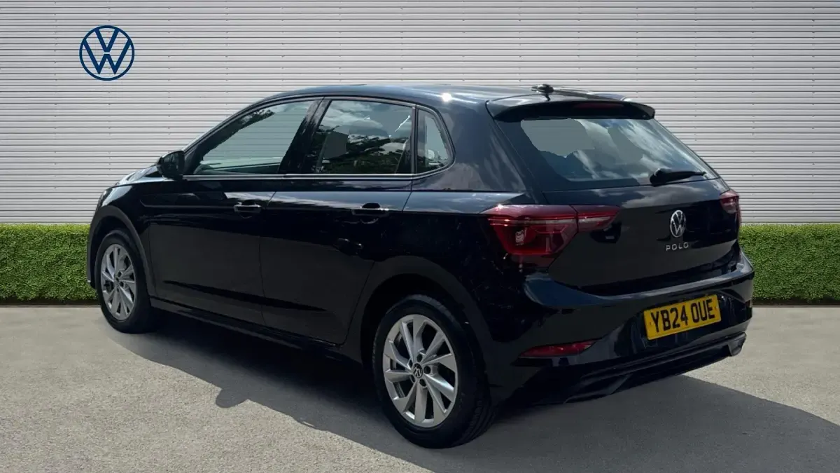 Used VW Polo Style 95 HP (69 kW) 2024 Black Hatchback