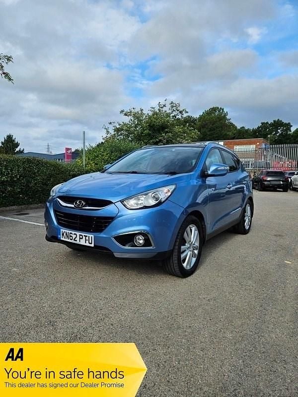 Blue Used 2012 Hyundai ix35 Premium SUV | £4,195 (Fair price) - Image 1/3