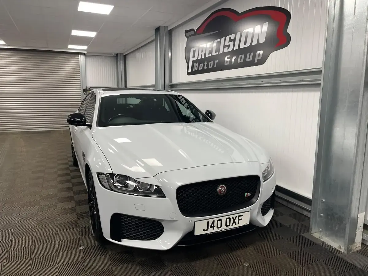 Used Jaguar XF Supercharged 2017 White Sedan
