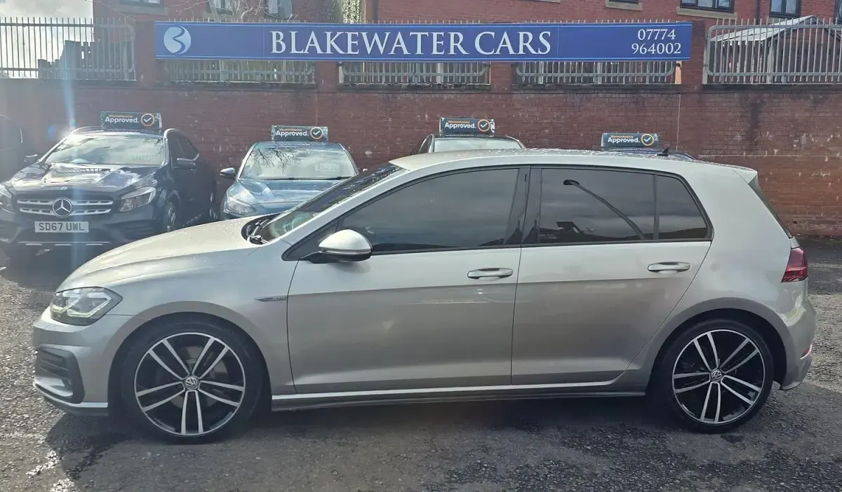 Used VW Golf VII GTD 184 HP (135 kW) 2018 Silver Hatchback