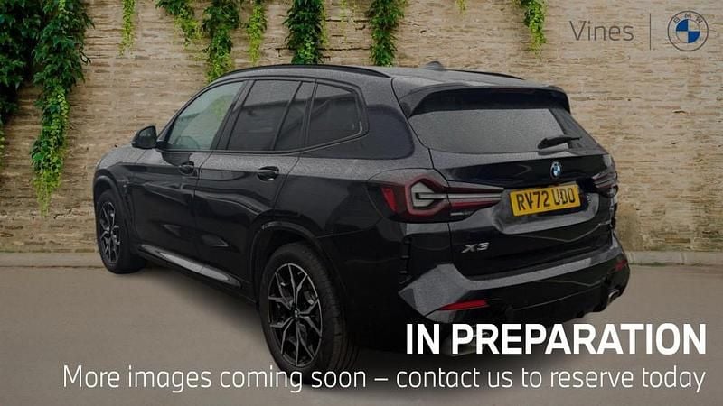 Used BMW X3 M Sport 181 HP (133 kW) 2022 Black SUV