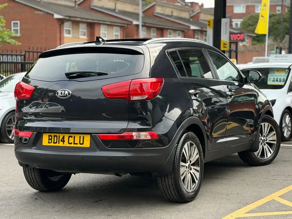 Used Kia Sportage 115 HP (84 kW) 2014 Black SUV
