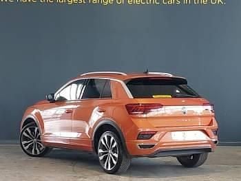 Used VW T-Roc R-line 2019 Orange SUV