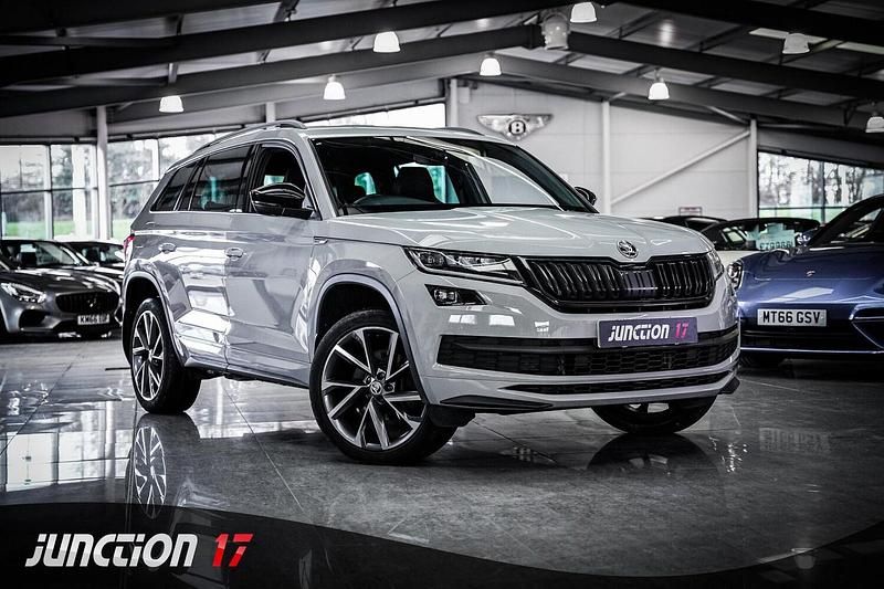 Grey Used 2018 Skoda Kodiaq SportLine SUV | £19,488 (Expensive) - Image 1/3