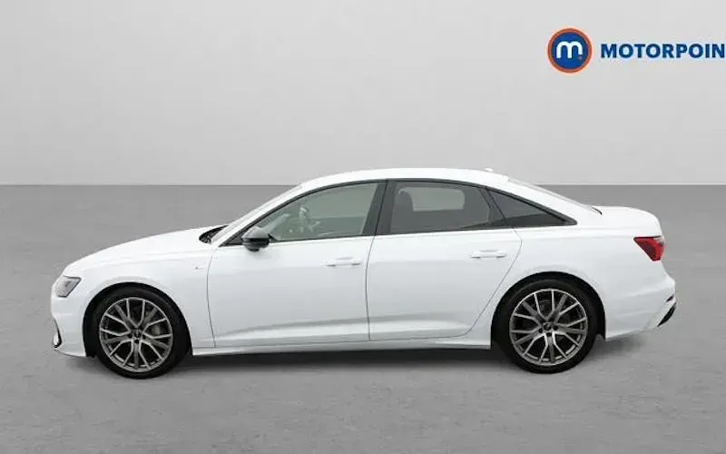 Used Audi A6 Black Edition 204 HP (150 kW) 2022 White Sedan