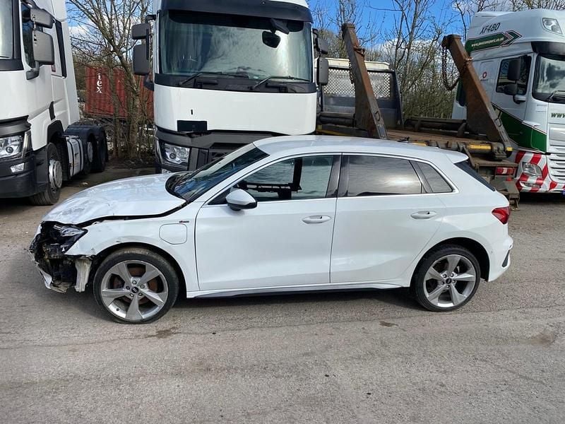 Used Audi A3 e-tron S-Line 2022 White Hatchback