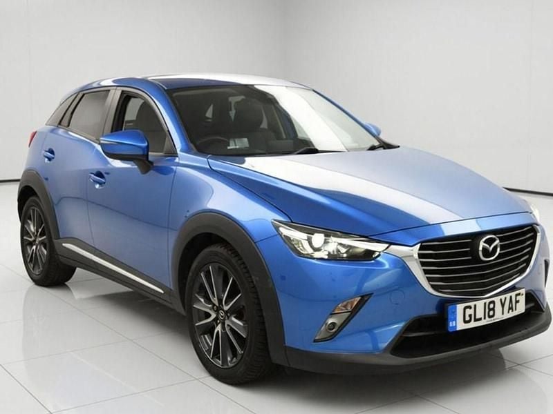 Used Mazda CX-3 Inclusive 121 HP (88 kW) 2018 Blue SUV