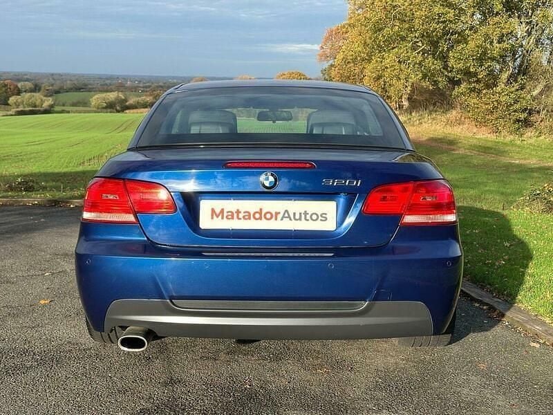 Used BMW 320 Cabriolet M Sport 170 HP (125 kW) 2008 Blue Cabriolet