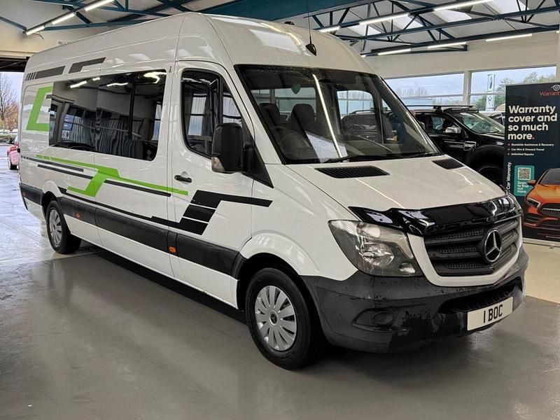 Begagnad Mercedes Sprinter 2014 Vit Van