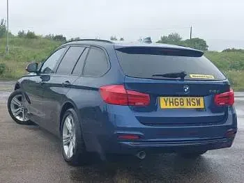 Used BMW 318 Sport Line 150 HP (110 kW) 2019 Blue Estate