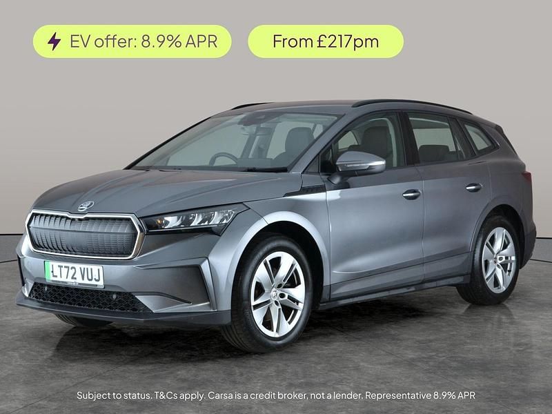 Grey Used 2022 Skoda Enyaq iV ecoSuite SUV | £14,639 (Fair price) - Image 1/2