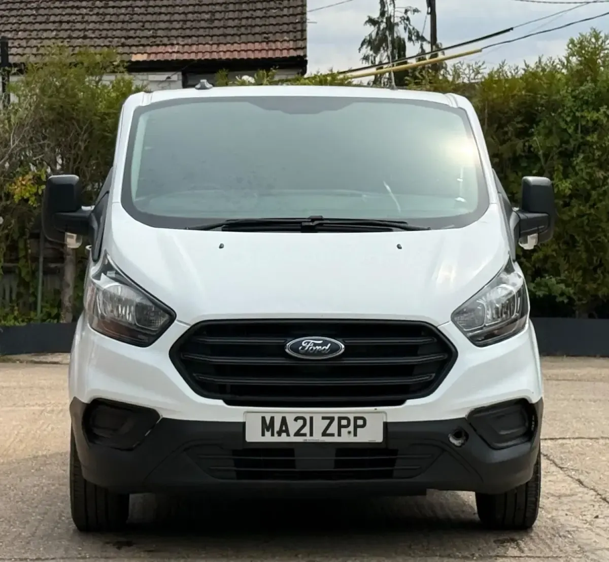 Used Ford Transit Custom S 105 HP (77 kW) 2021 White Van