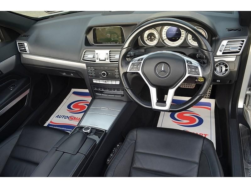 Used Mercedes E350 AMG line 2017 Silver Cabriolet