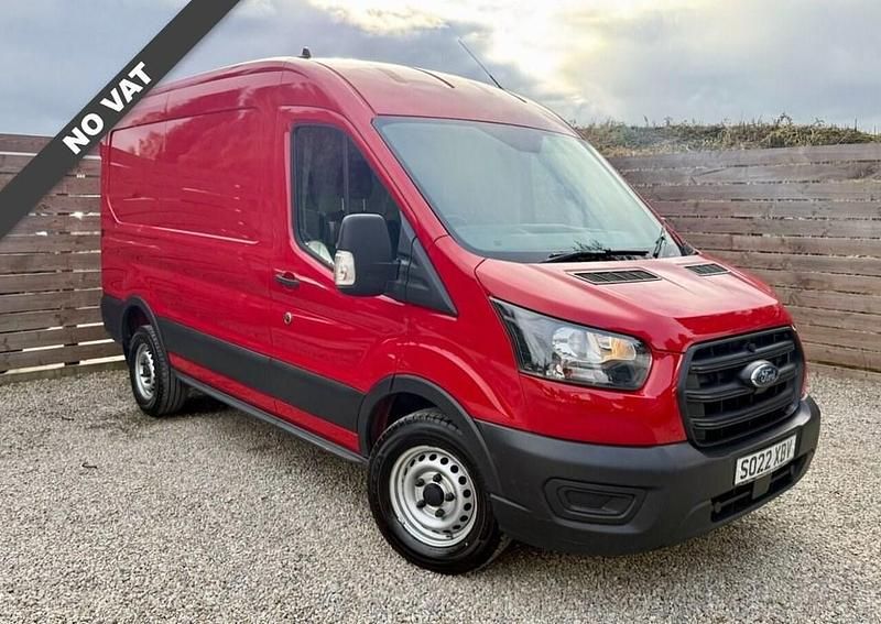 Used Ford Transit S 130 HP (95 kW) 2022 Red Van