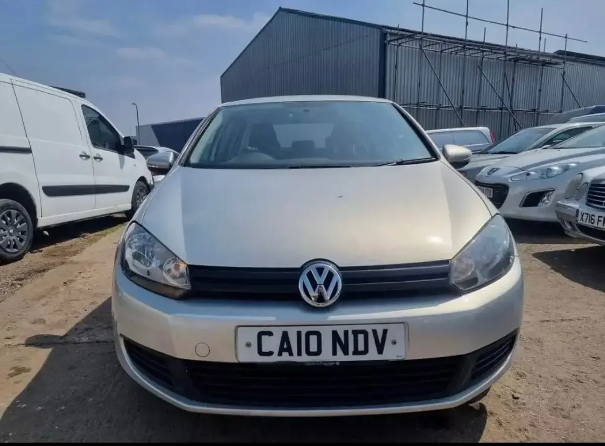 Used VW Golf VI S 120 HP (88 kW) 2010 Silver Hatchback