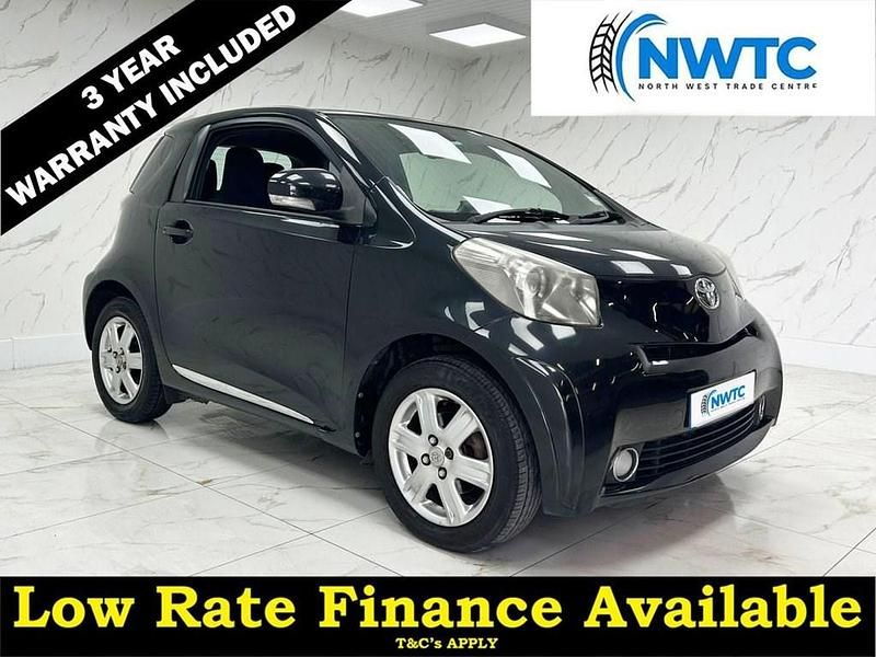 Black Used 2009 Toyota iQ Hatchback | £1,795 (Good price) - Image 1/4